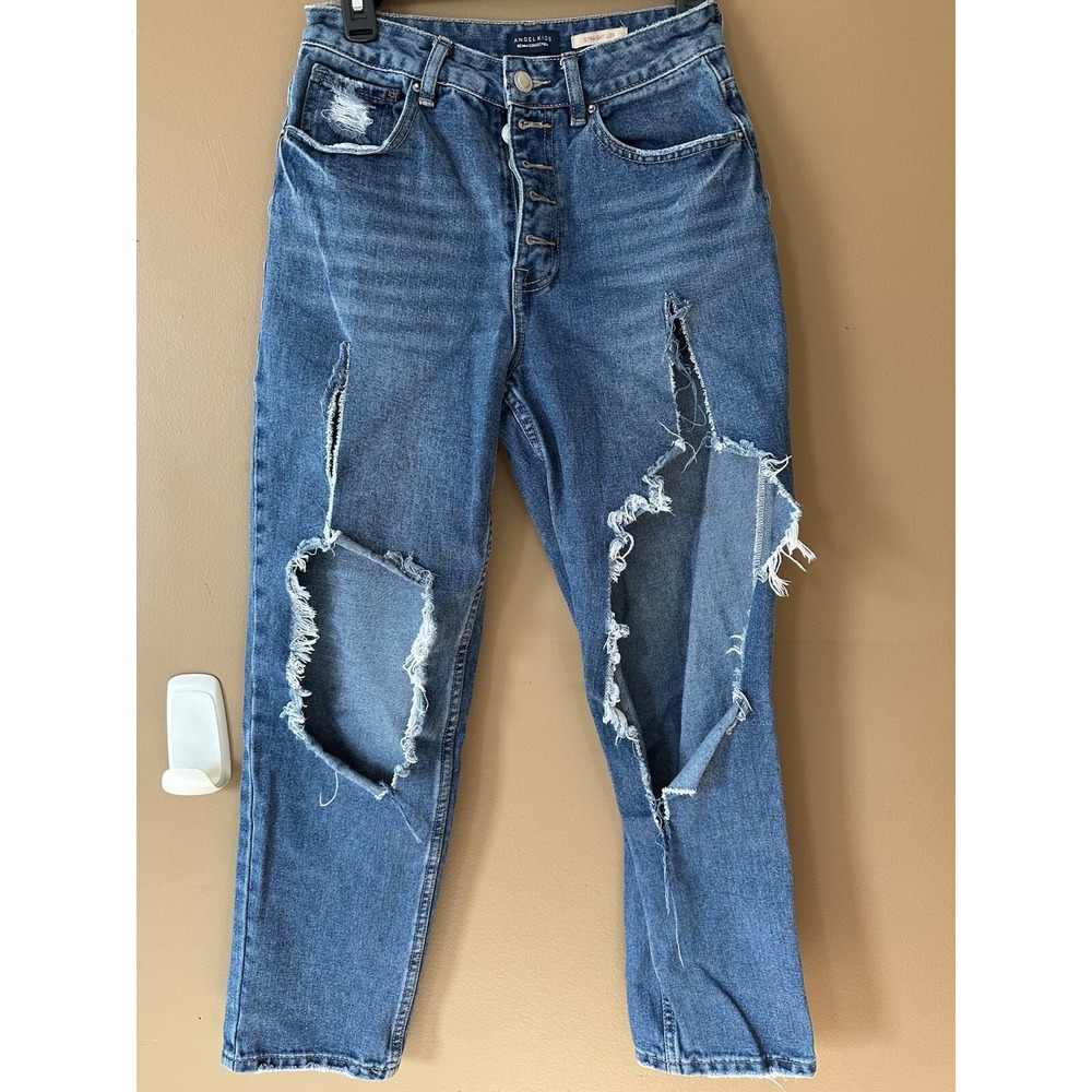 Angel Kiss Women's jeans, size 3/26 distressed